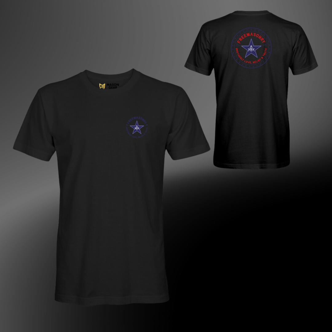 Freemasonry Star Values - T-shirt