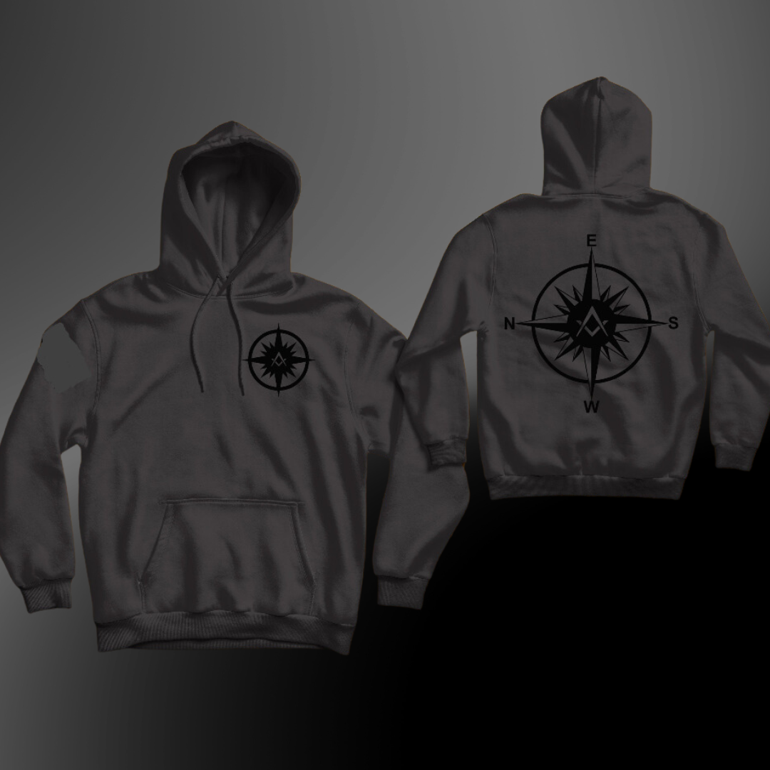 Freemasonry Compass- Hoodie