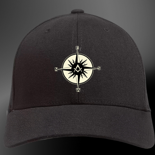 Compass Glow in the Dark emblem hat