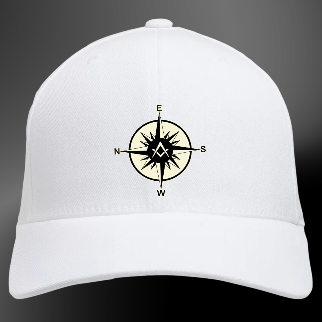 Compass Glow in the Dark emblem hat