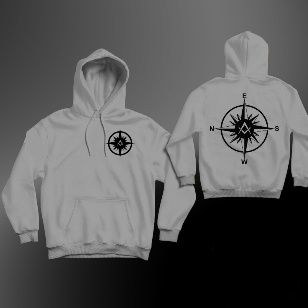 Freemasonry Compass- Hoodie