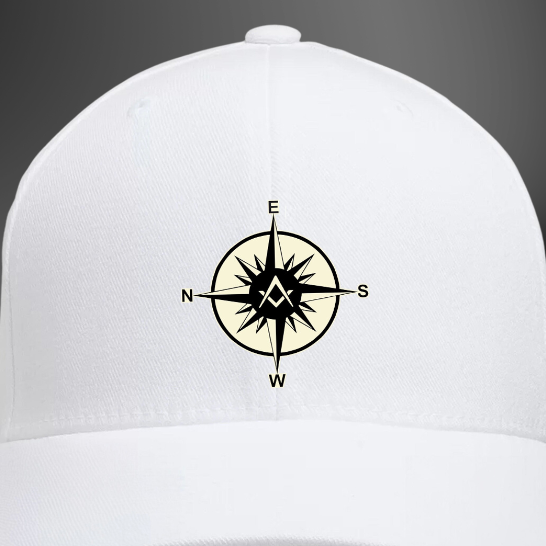 Compass Glow in the Dark emblem hat