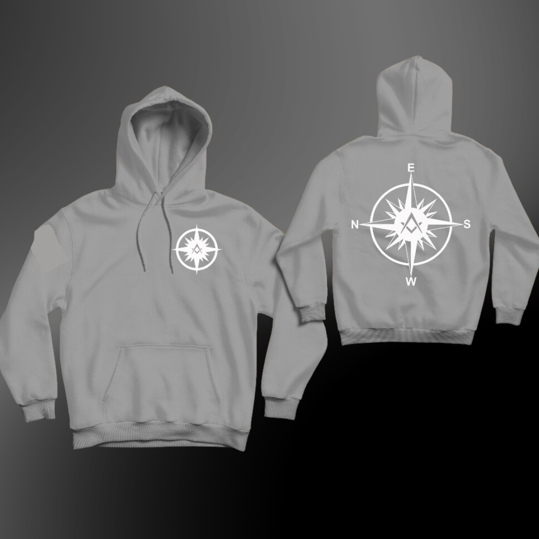 Freemasonry Compass- Hoodie