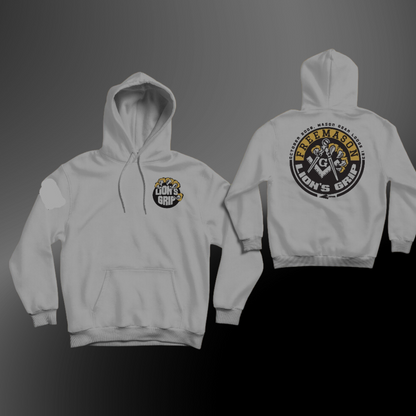 LION'S GRIP hoodie 2.0 -  Print your Raising date & Lodge name