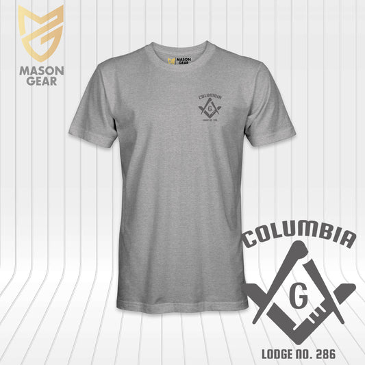 Columbia Masonic Lodge 286 - 1 print T-shirt