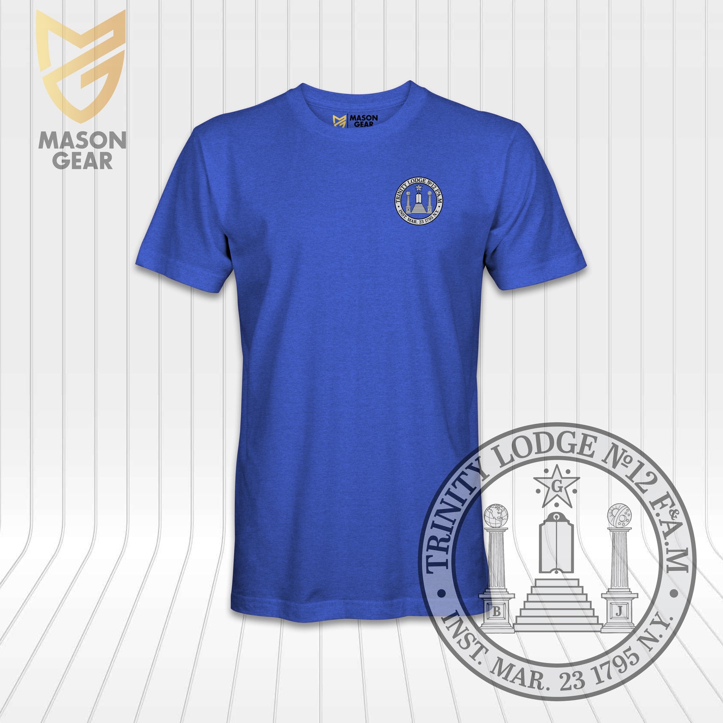 Trinity Lodge No.12 F.& A.M.- T-shirt