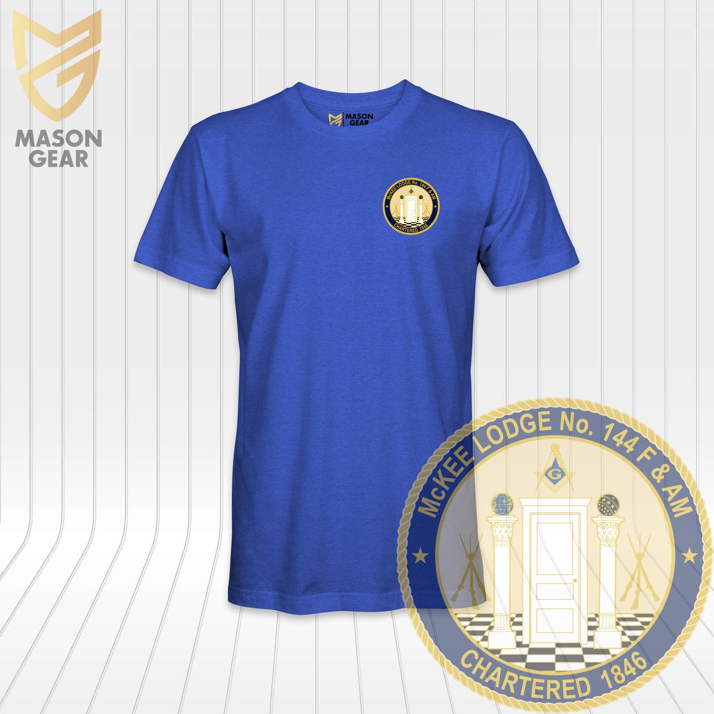 McKEE Lodge No.144 F & AM - T-shirt