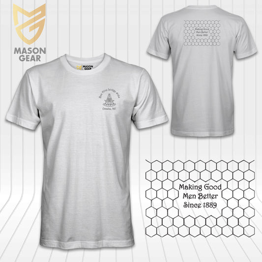 BEE HIVE Lodge 184 - Past Master T-shirt