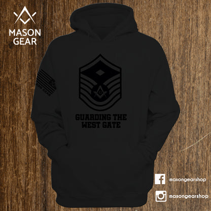 Guarding the West gate - Hoodie