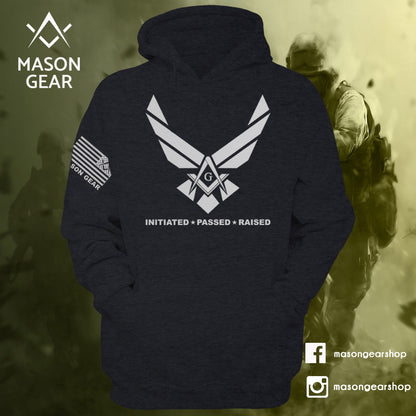 Initiated, Passed, Raised - hoodie - Mason Gear Shop