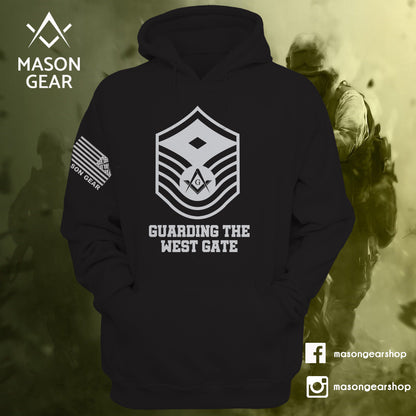 Guarding the West gate - Hoodie - Mason Gear Shop