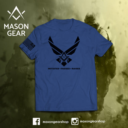 Initiated, Passed, Raised - tshirt - Mason Gear Shop