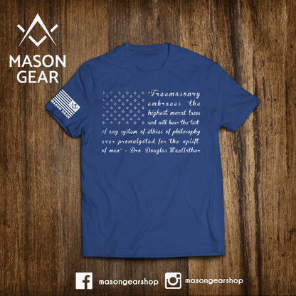 Freemason Flag  - tshirt - Mason Gear Shop