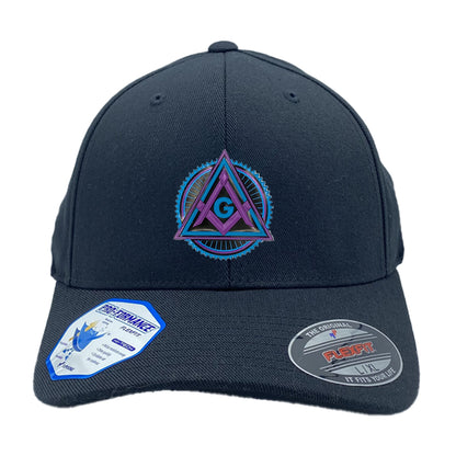 Bevelled Square and Compass- Curve Brim