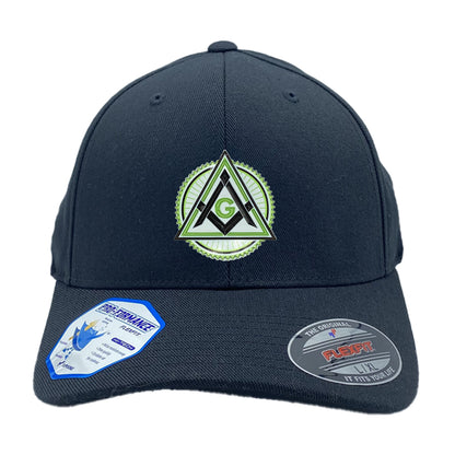 Bevelled Square and Compass- Curve Brim