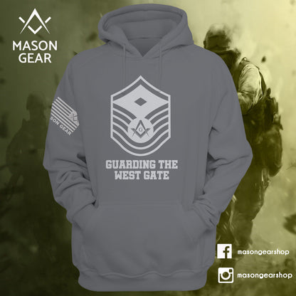 Guarding the West gate - Hoodie - Mason Gear Shop