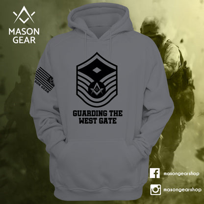 Guarding the West gate - Hoodie - Mason Gear Shop