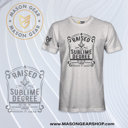 TROWEL t-shirt design -  Print your Raising date & Lodge name