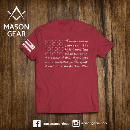 Freemason Flag  - tshirt - Mason Gear Shop